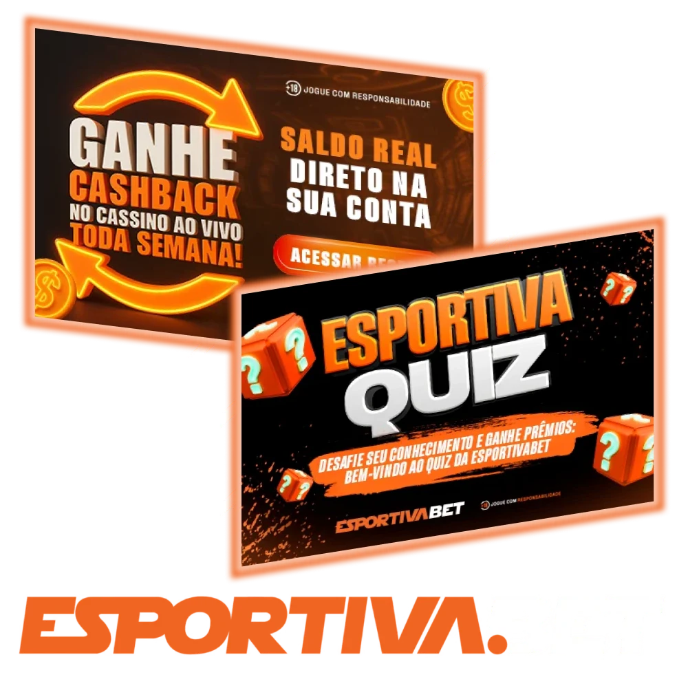 Receba bónus exclusivos na plataforma EsportivaBet.
