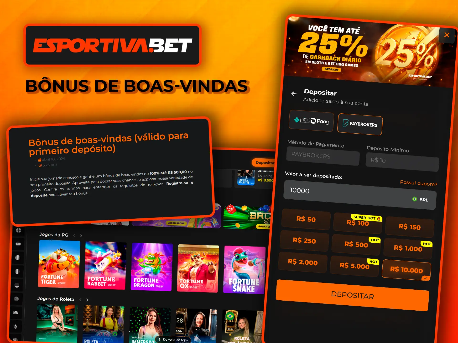 Receba um generoso bónus de boas-vindas na EsportivaBet.