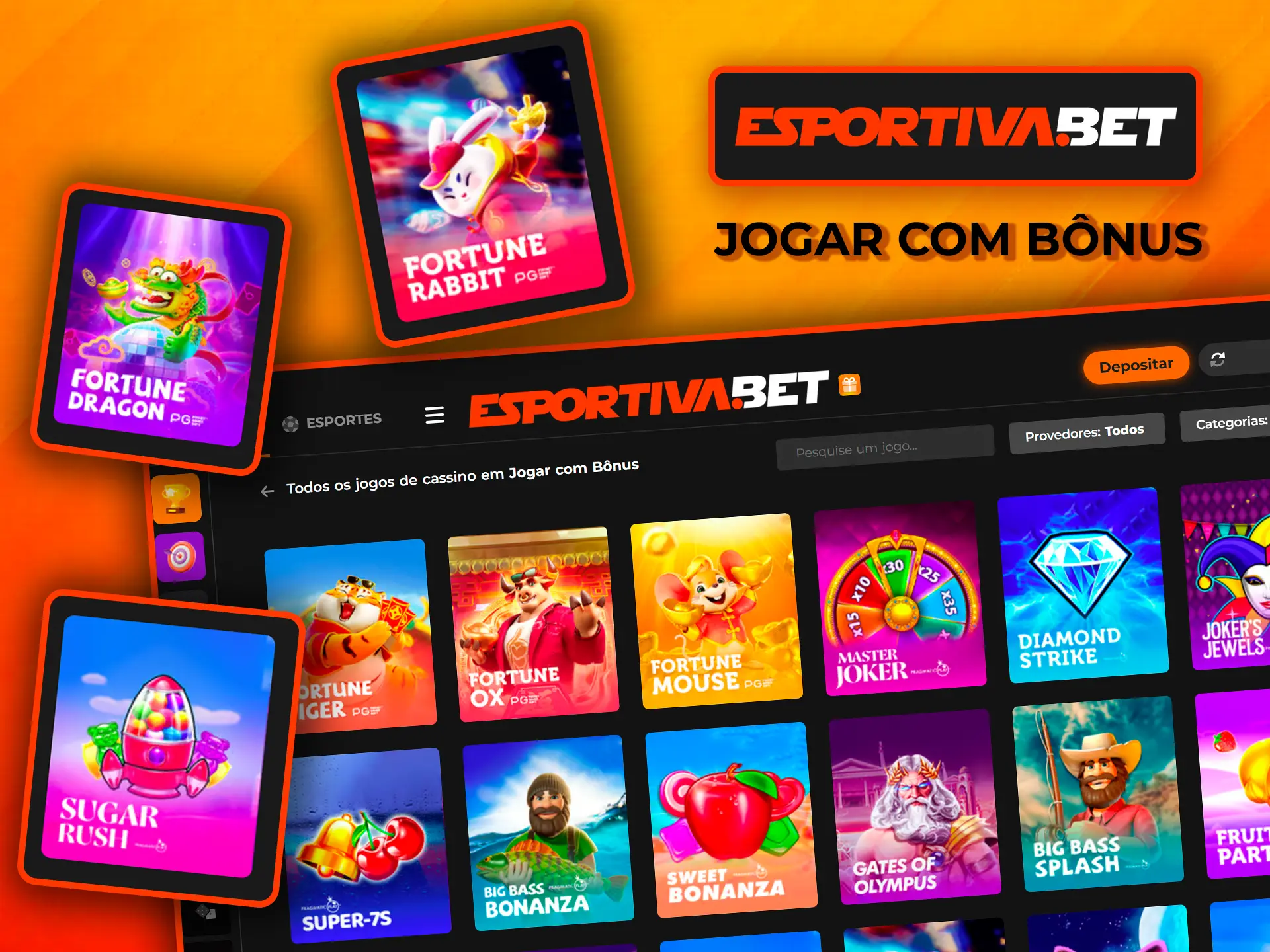 Explore os novos jogos bónus no casino EsportivaBet.